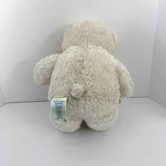 Build A Bear Stuffed Plush Cream Bear - Picture 3 of 6